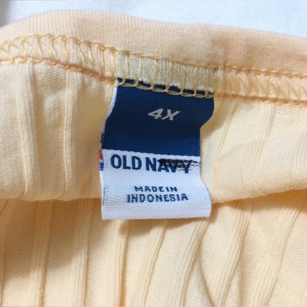 Lot of 5 Old Navy Ribbed Cropped Cami Tank Top Assorted Colors Size 4X NWOT - Picture 10 of 14